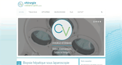 Desktop Screenshot of chirurgieveterinaire.com
